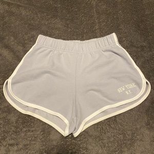 Brandy Melville Lisette NY Blue Shorts